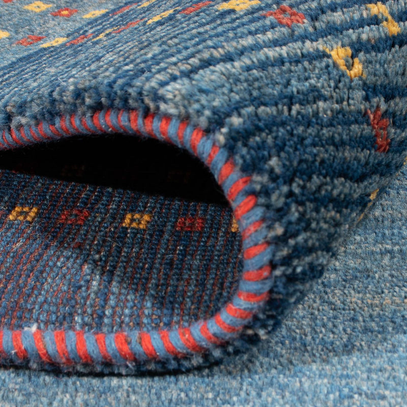 Tapis Gabbeh - Persan - 295 x 210 cm - bleu