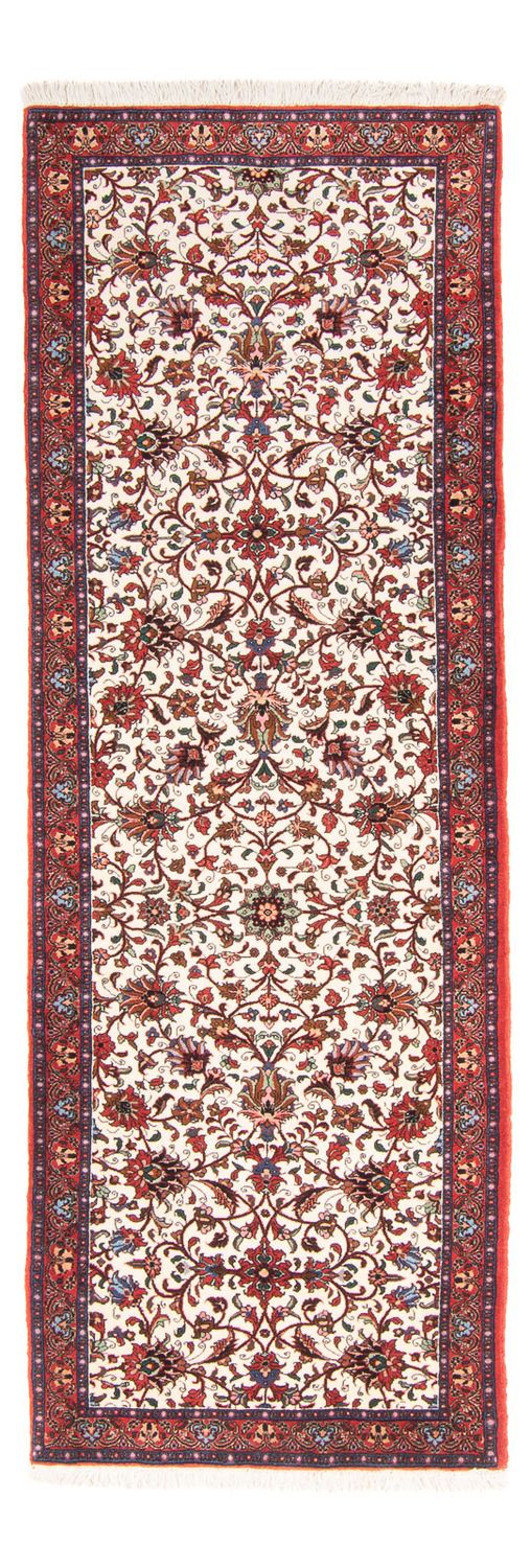 Tapis de couloir Tapis persan - Bidjar - 244 x 73 cm - beige