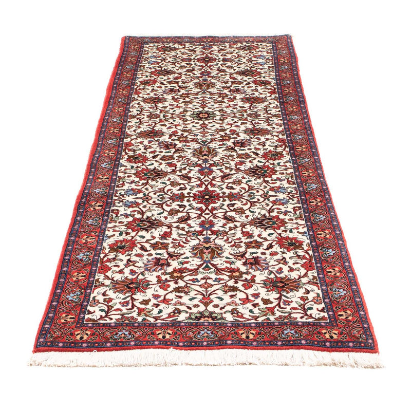 Tapis de couloir Tapis persan - Bidjar - 244 x 73 cm - beige
