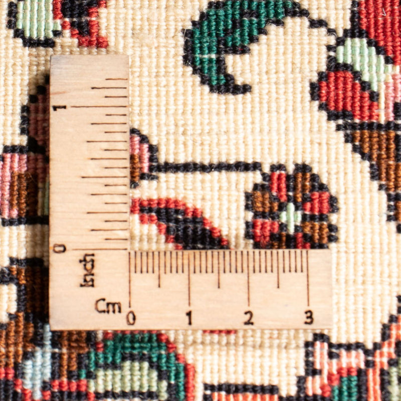 Tapis de couloir Tapis persan - Bidjar - 244 x 73 cm - beige