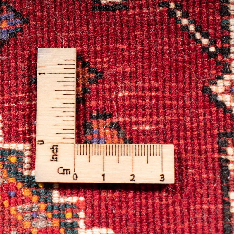 Tapis de couloir Tapis Gabbeh - Persan Kashkuli - 234 x 82 cm - rouge