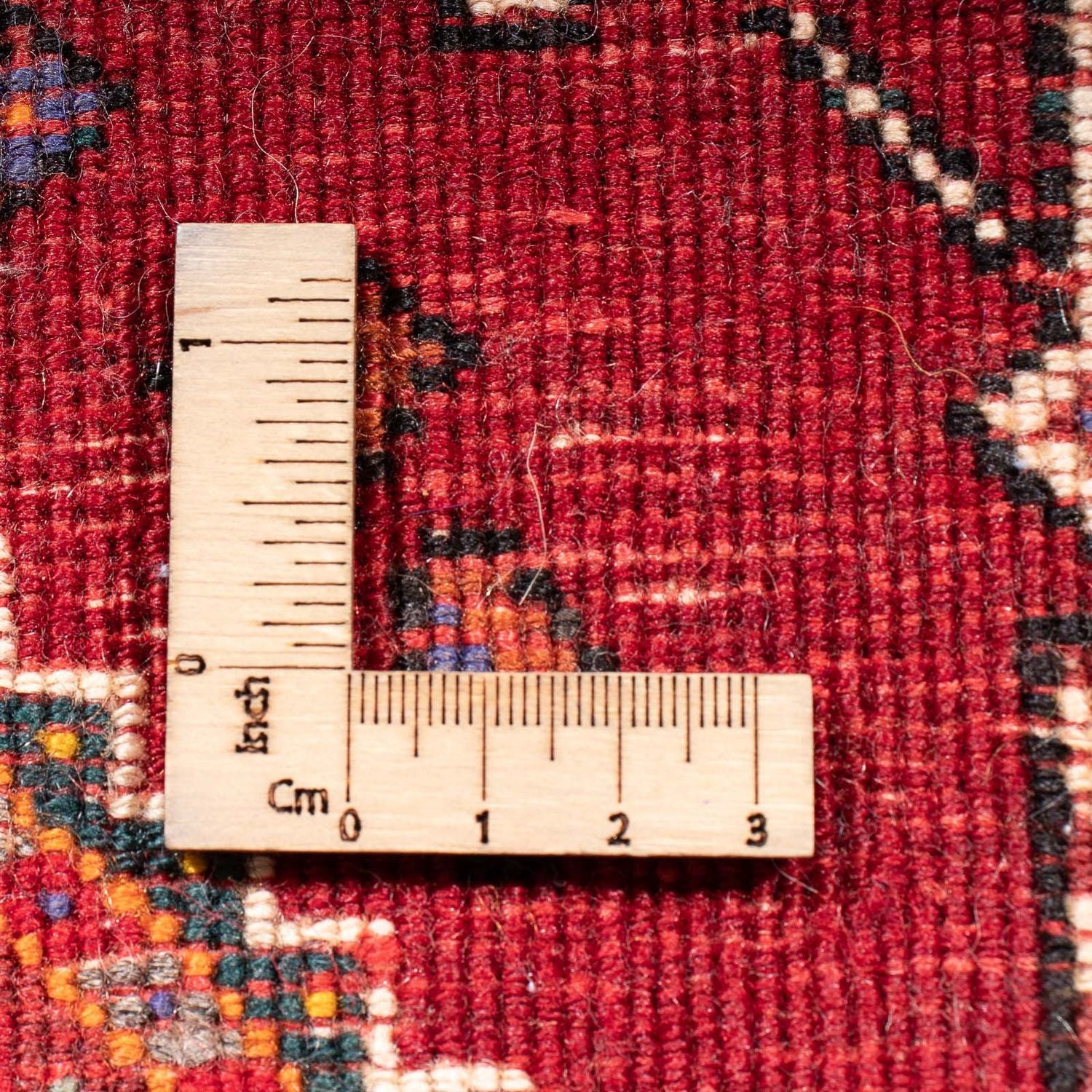 Tapis de couloir Tapis Gabbeh - Persan Kashkuli - 234 x 82 cm - rouge