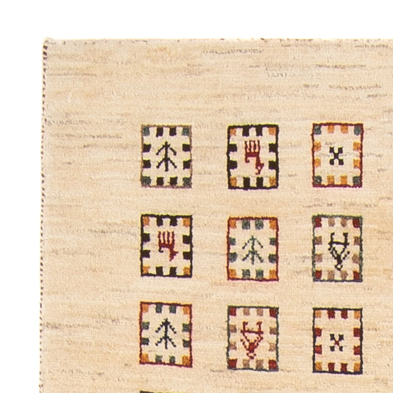 Tapis de couloir Tapis Gabbeh - Loribaft Persan - 193 x 82 cm - multicolore