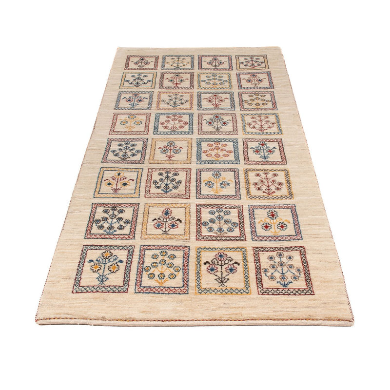 Tapis de couloir Tapis Gabbeh - Loribaft Persan - 193 x 84 cm - multicolore