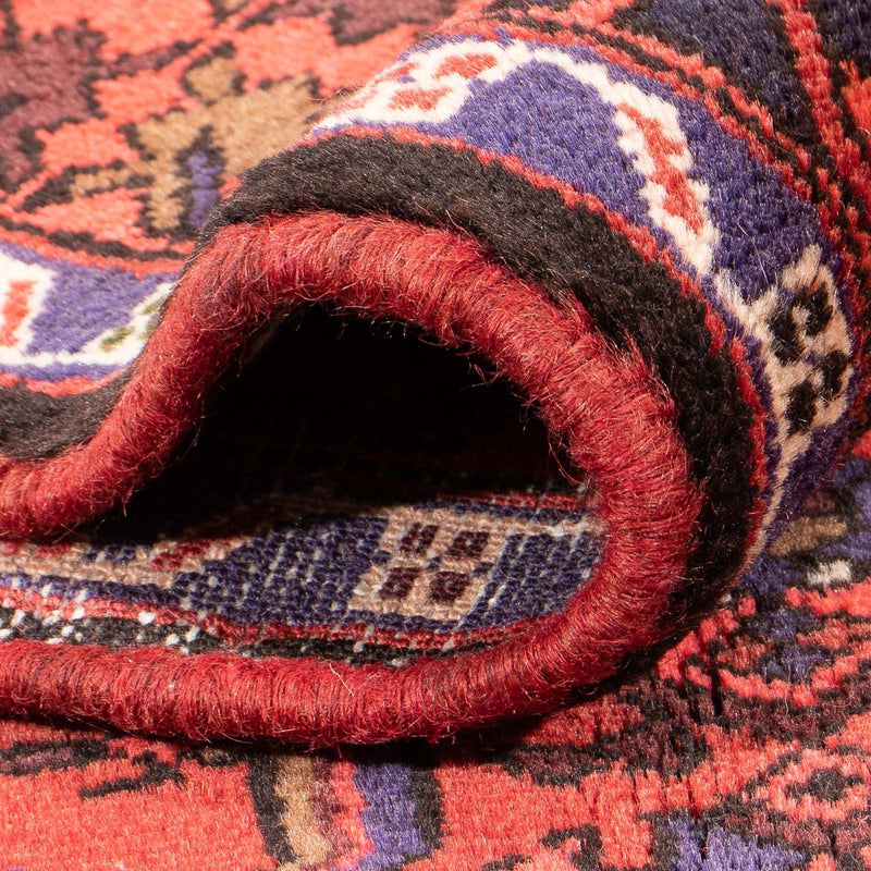 Tapis persan - Nomadic - 194 x 131 cm - rouge