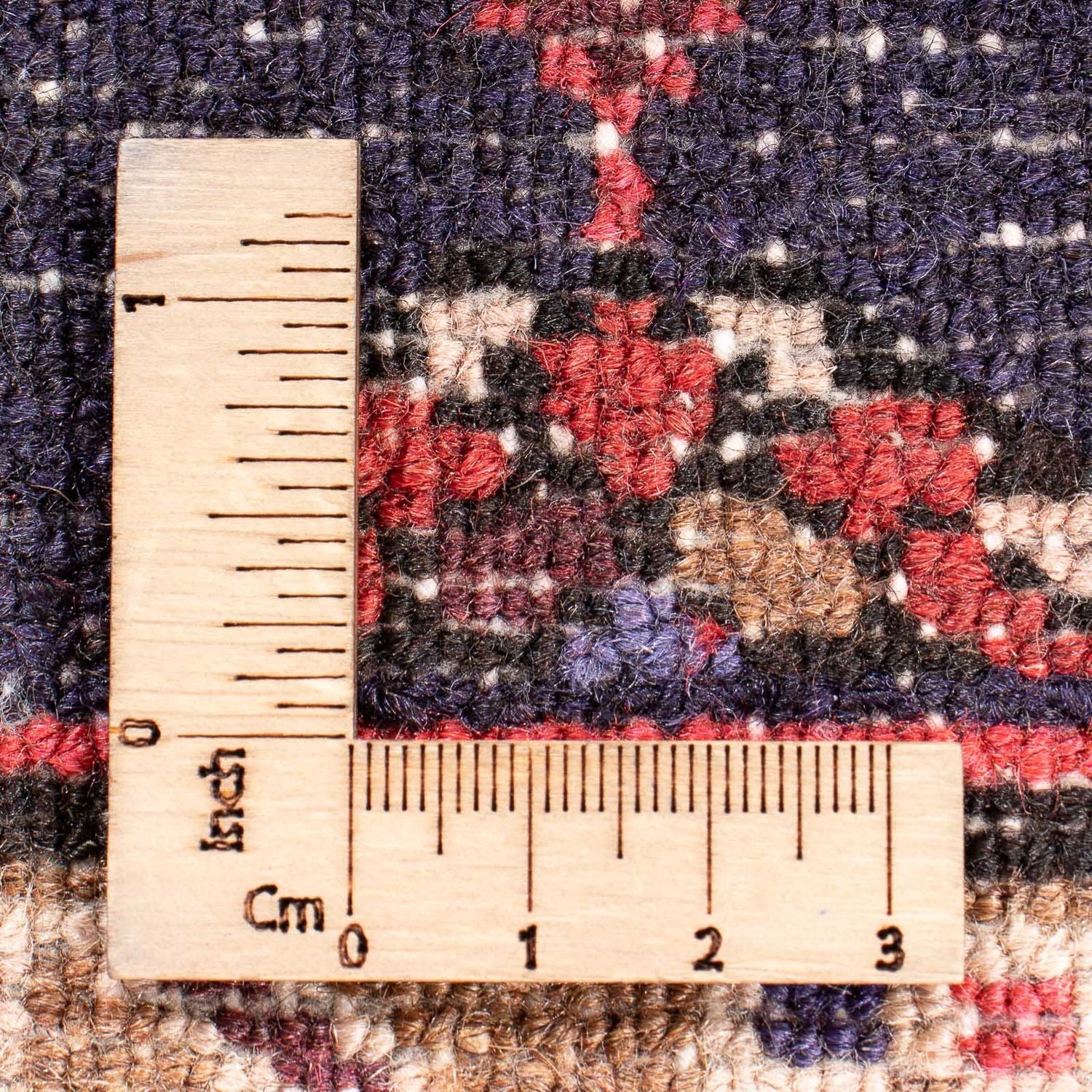 Tapis persan - Nomadic - 194 x 131 cm - rouge