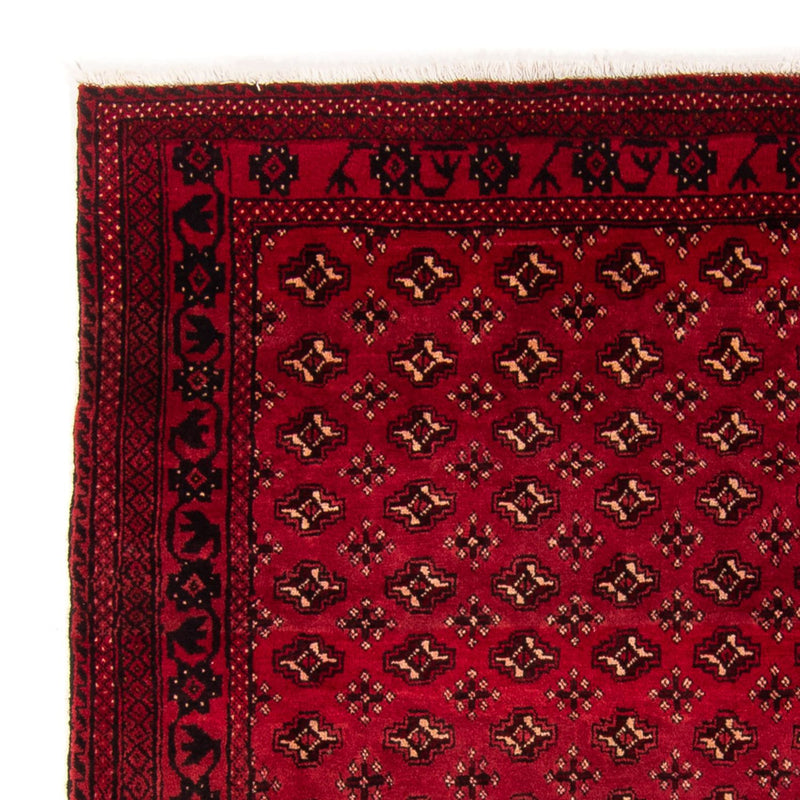 Tapis Turkaman - 239 x 130 cm - rouge