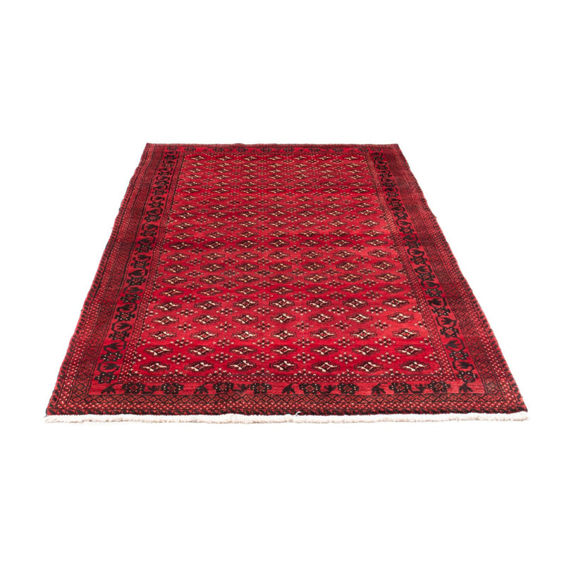Tapis Turkaman - 239 x 130 cm - rouge