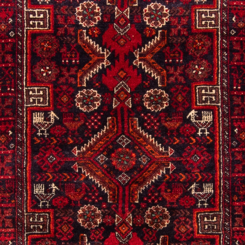 Tapis de couloir Tapis Belutsch - 182 x 96 cm - rouge