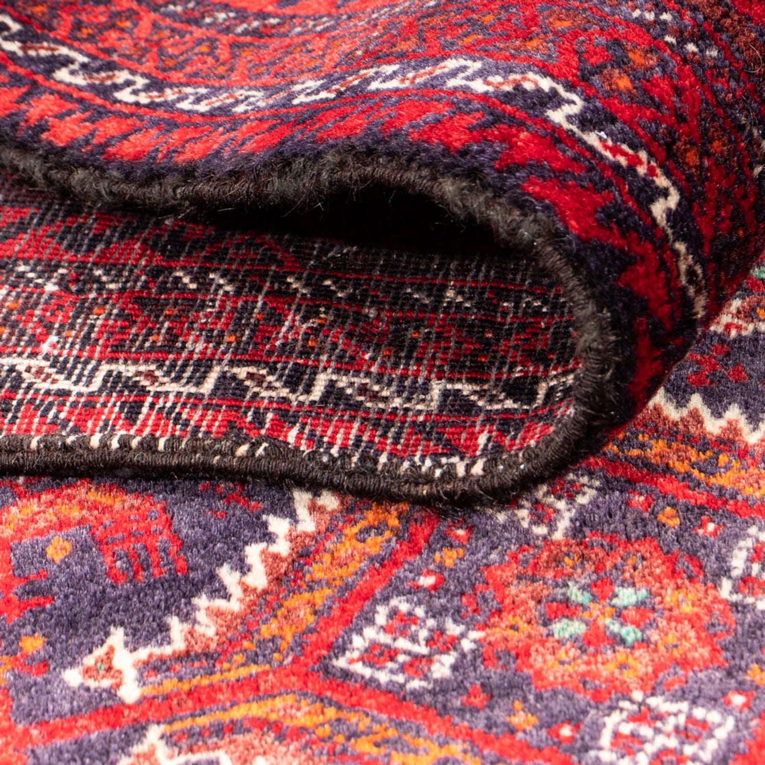 Tapis de couloir Tapis Belutsch - 182 x 96 cm - rouge