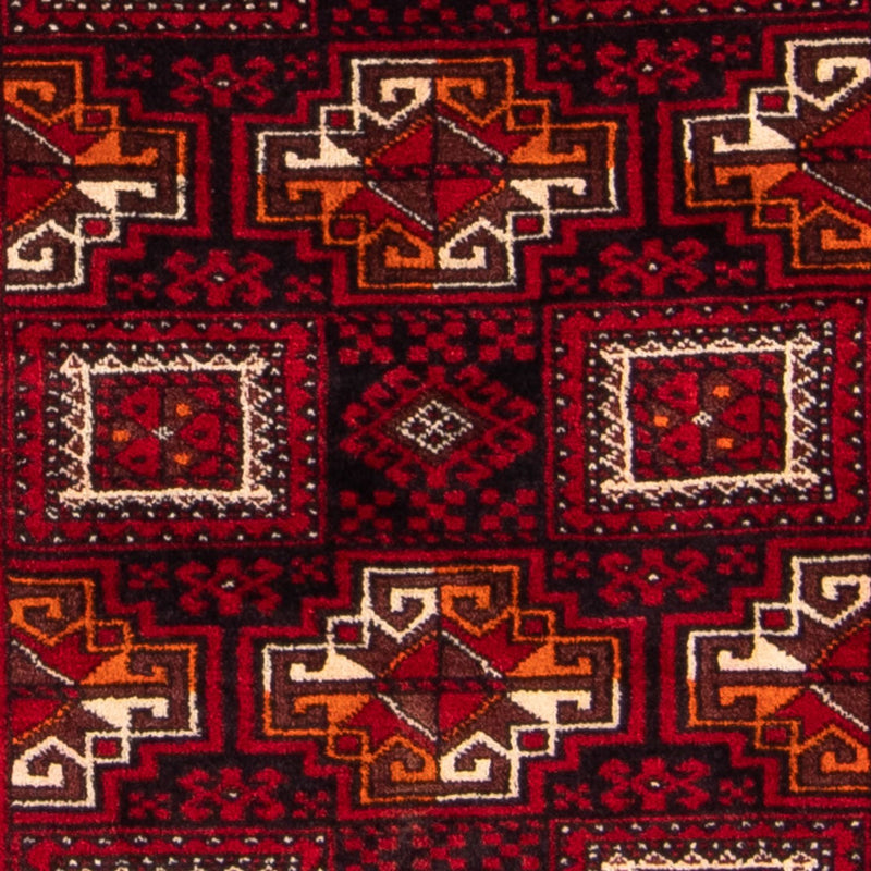 Tapis de couloir Tapis Belutsch - 190 x 90 cm - rouge