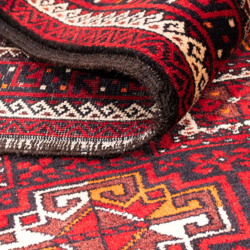 Tapis de couloir Tapis Belutsch - 190 x 90 cm - rouge