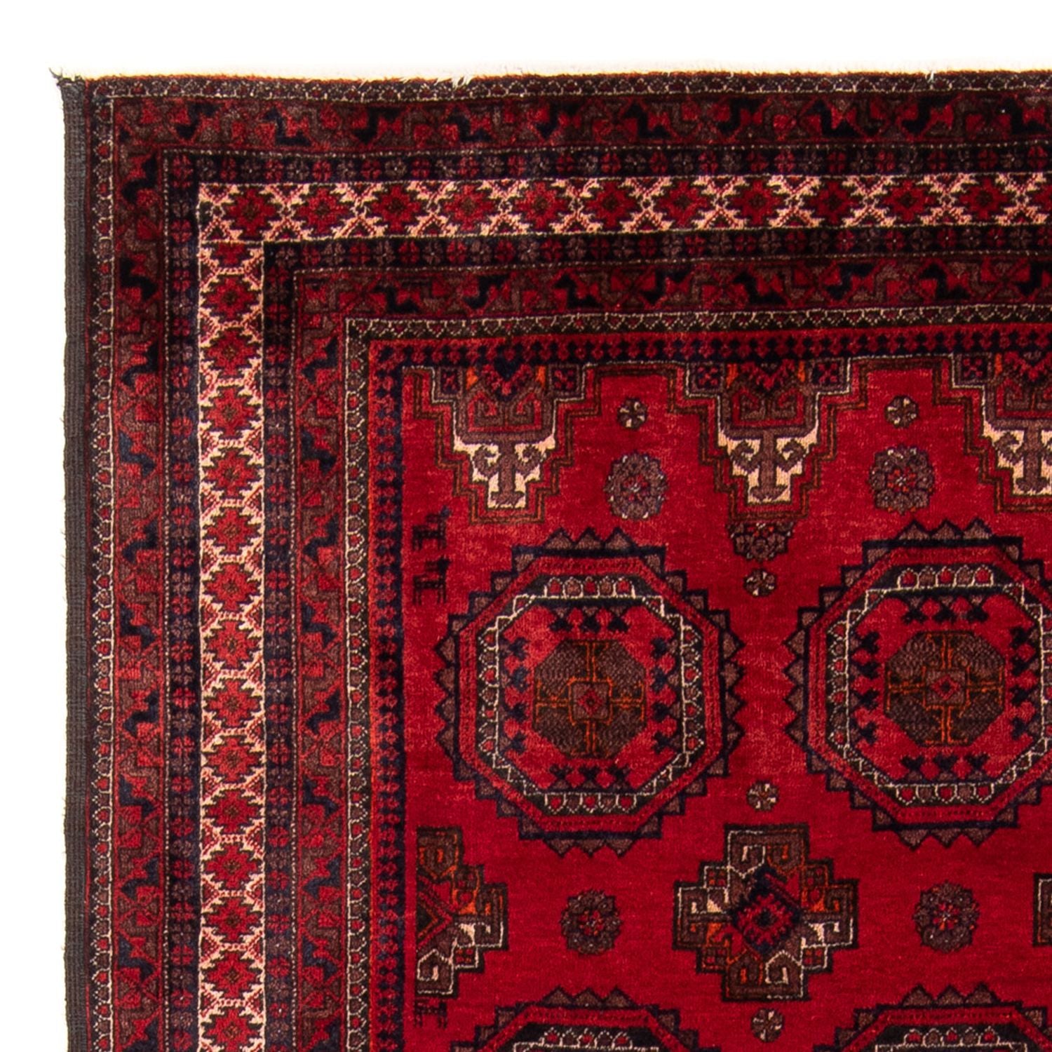 Tapis de couloir Tapis Belutsch - 190 x 100 cm - rouge