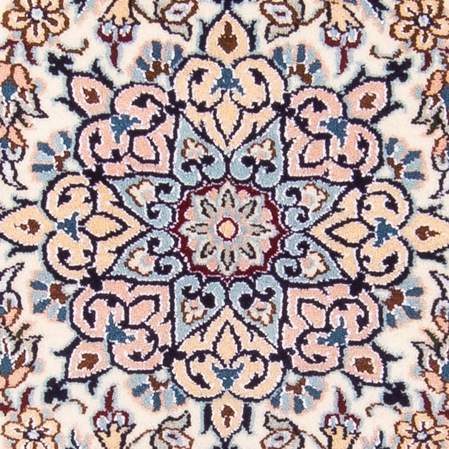 Tapis persan - Nain - Royal - 138 x 87 cm - beige