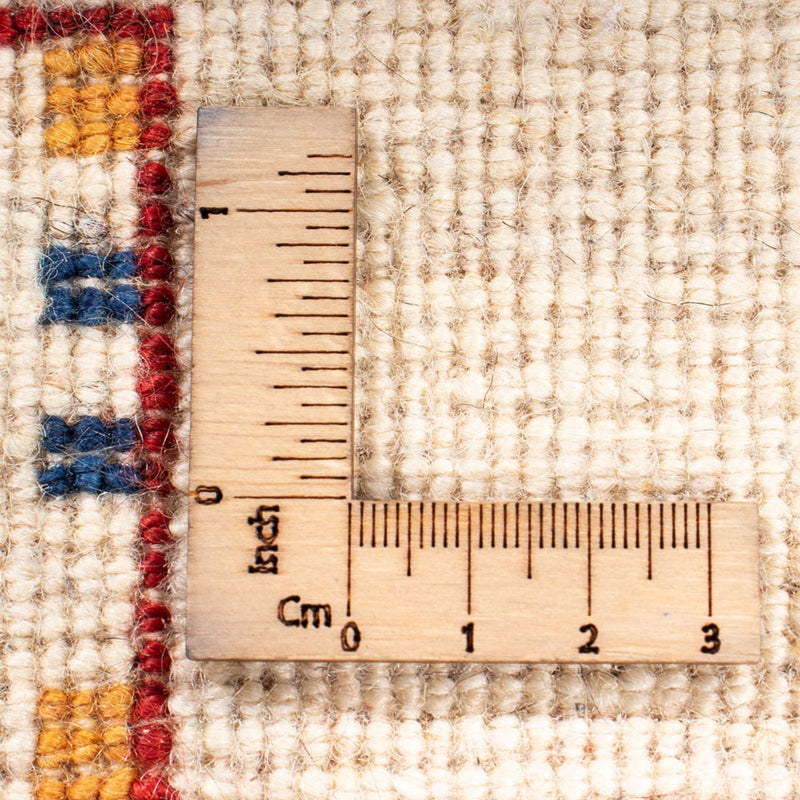 Tapis de couloir Tapis Gabbeh - Loribaft Persan - 200 x 82 cm - beige