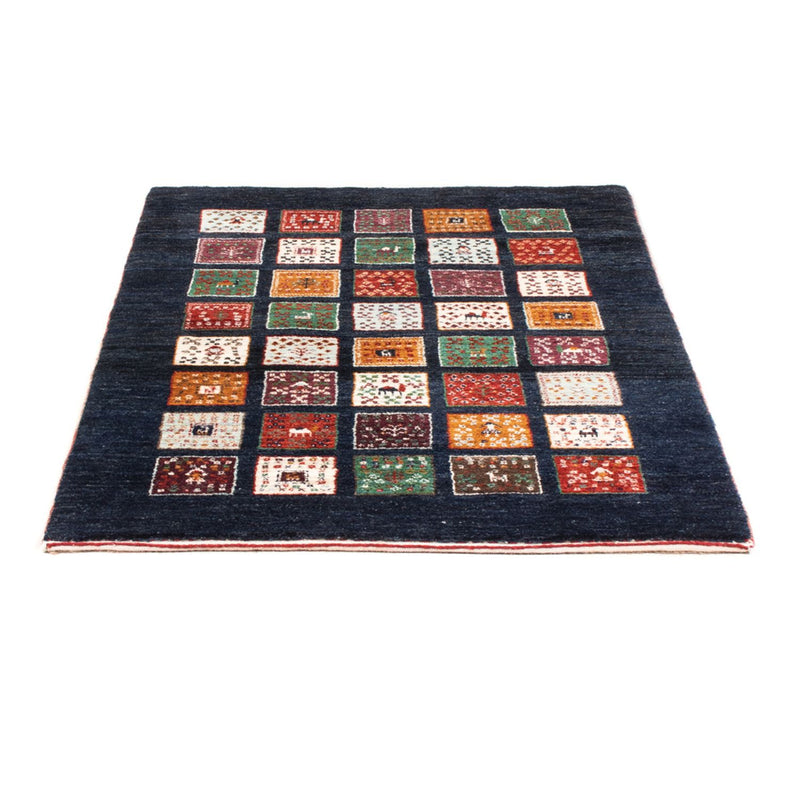 Tapis Gabbeh - Loribaft Persan - 120 x 87 cm - multicolore