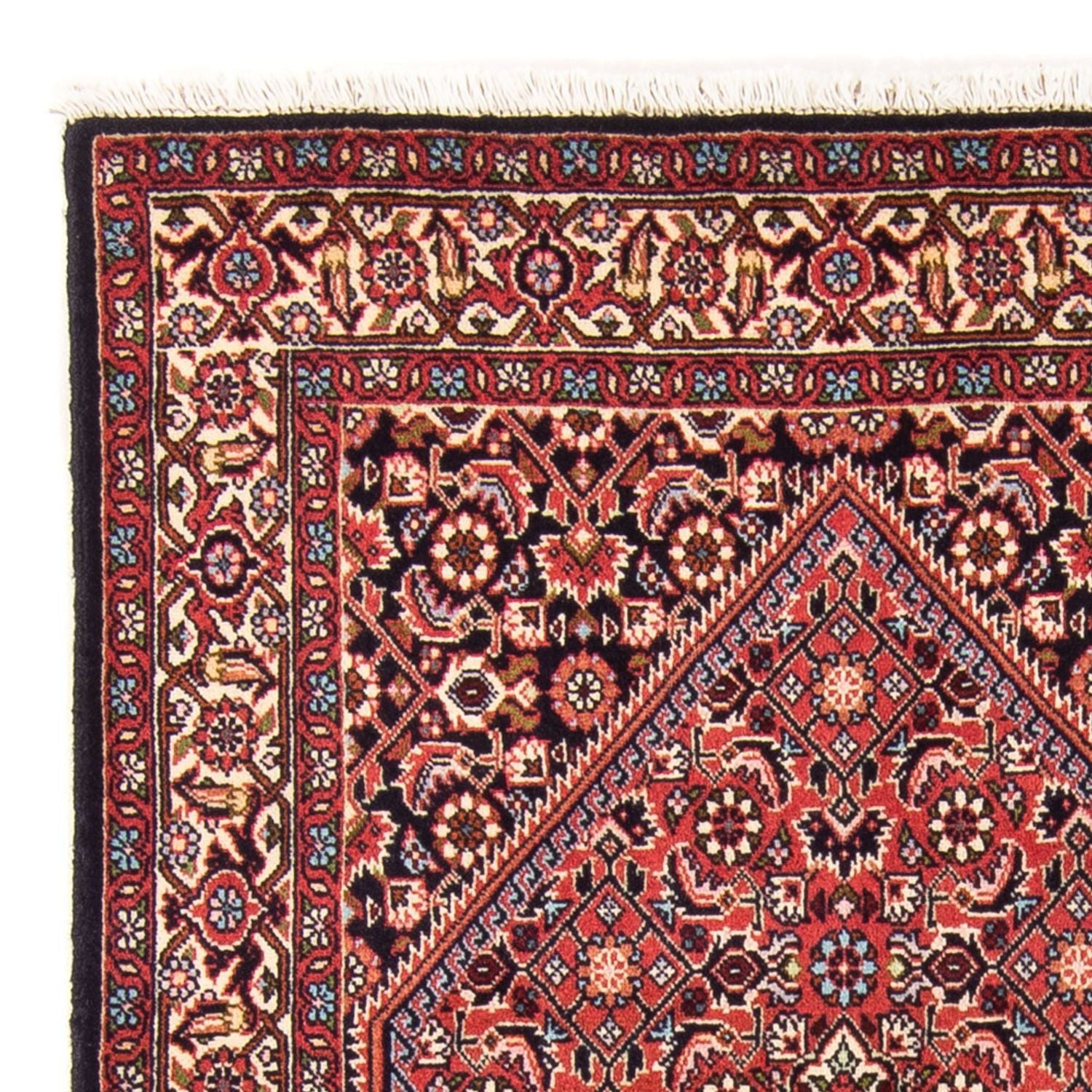 Tapis persan - Bidjar - 155 x 87 cm - rouge