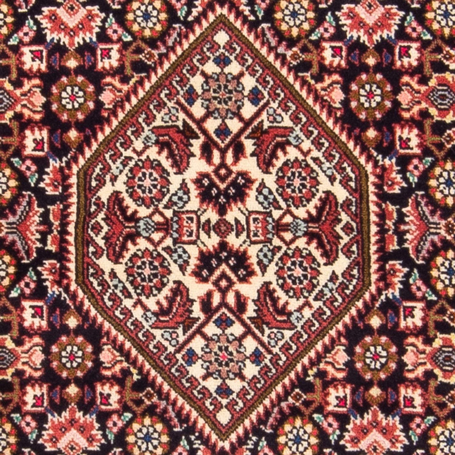 Tapis persan - Bidjar - 144 x 84 cm - rouge