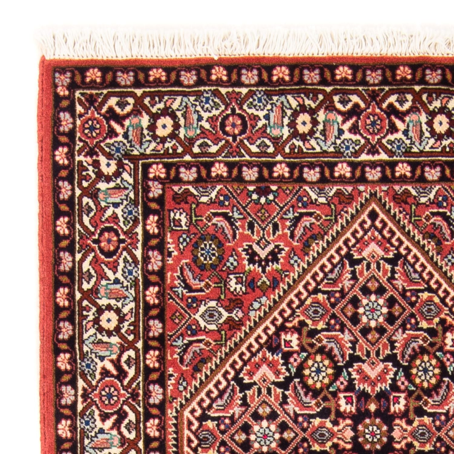 Tapis persan - Bidjar - 144 x 84 cm - rouge