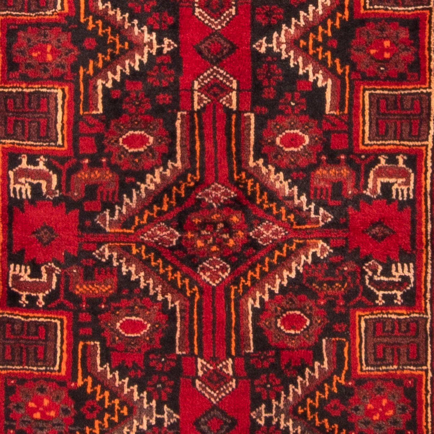 Tapis Belutsch - 173 x 89 cm - rouge