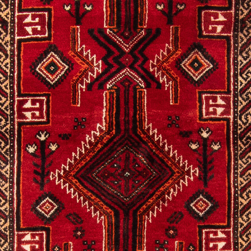 Tapis de couloir Tapis Belutsch - 211 x 102 cm - rouge