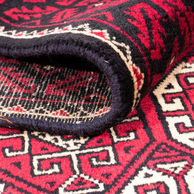 Tapis de couloir Tapis Belutsch - 198 x 102 cm - rouge
