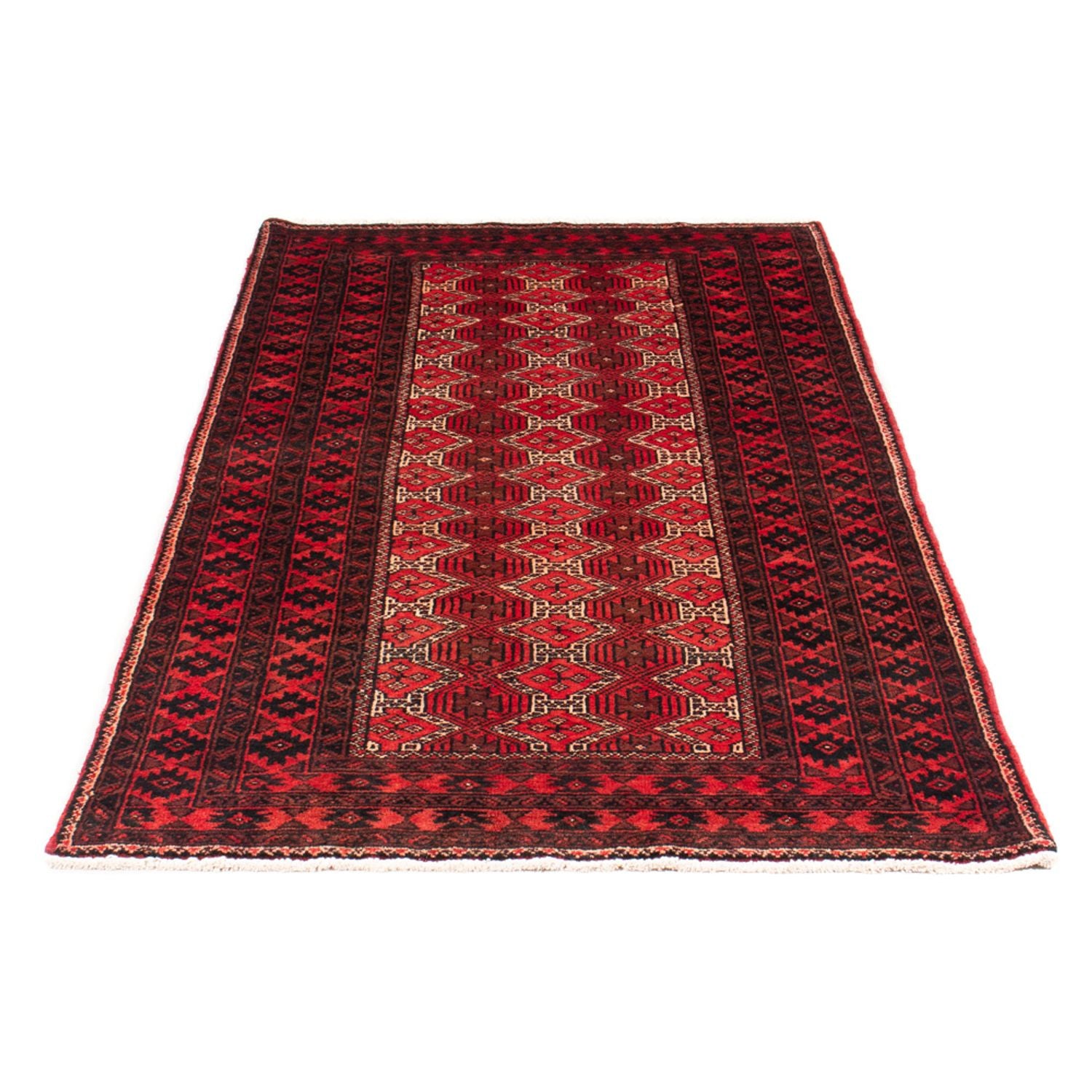 Tapis de couloir Tapis Belutsch - 191 x 95 cm - rouge