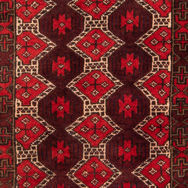 Tapis de couloir Tapis Belutsch - 190 x 95 cm - rouge