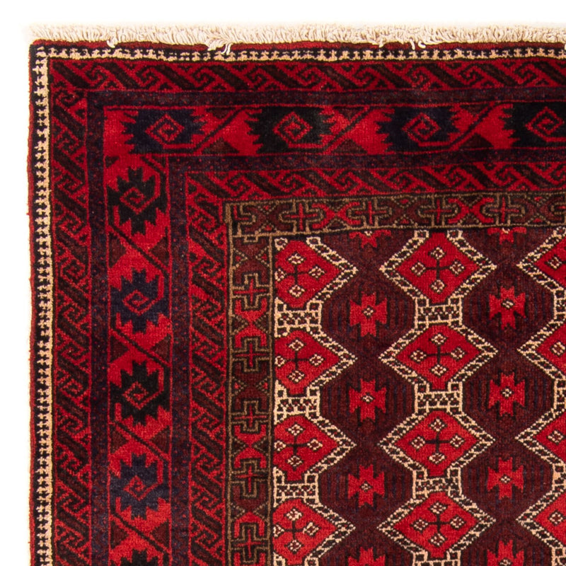 Tapis de couloir Tapis Belutsch - 190 x 95 cm - rouge