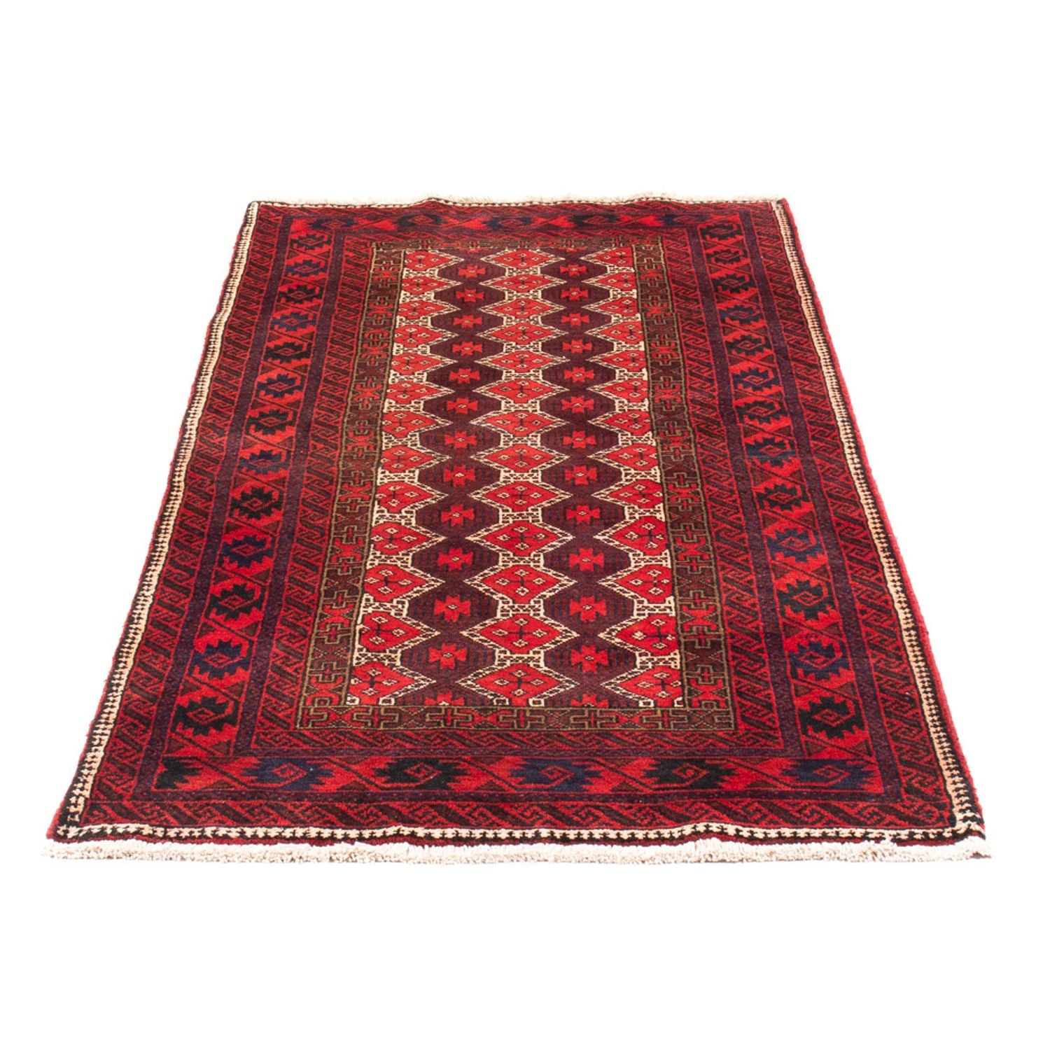 Tapis de couloir Tapis Belutsch - 190 x 95 cm - rouge