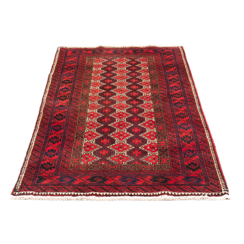Tapis de couloir Tapis Belutsch - 190 x 95 cm - rouge