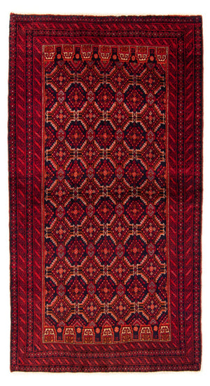 Tapis Belutsch - 167 x 93 cm - rouge