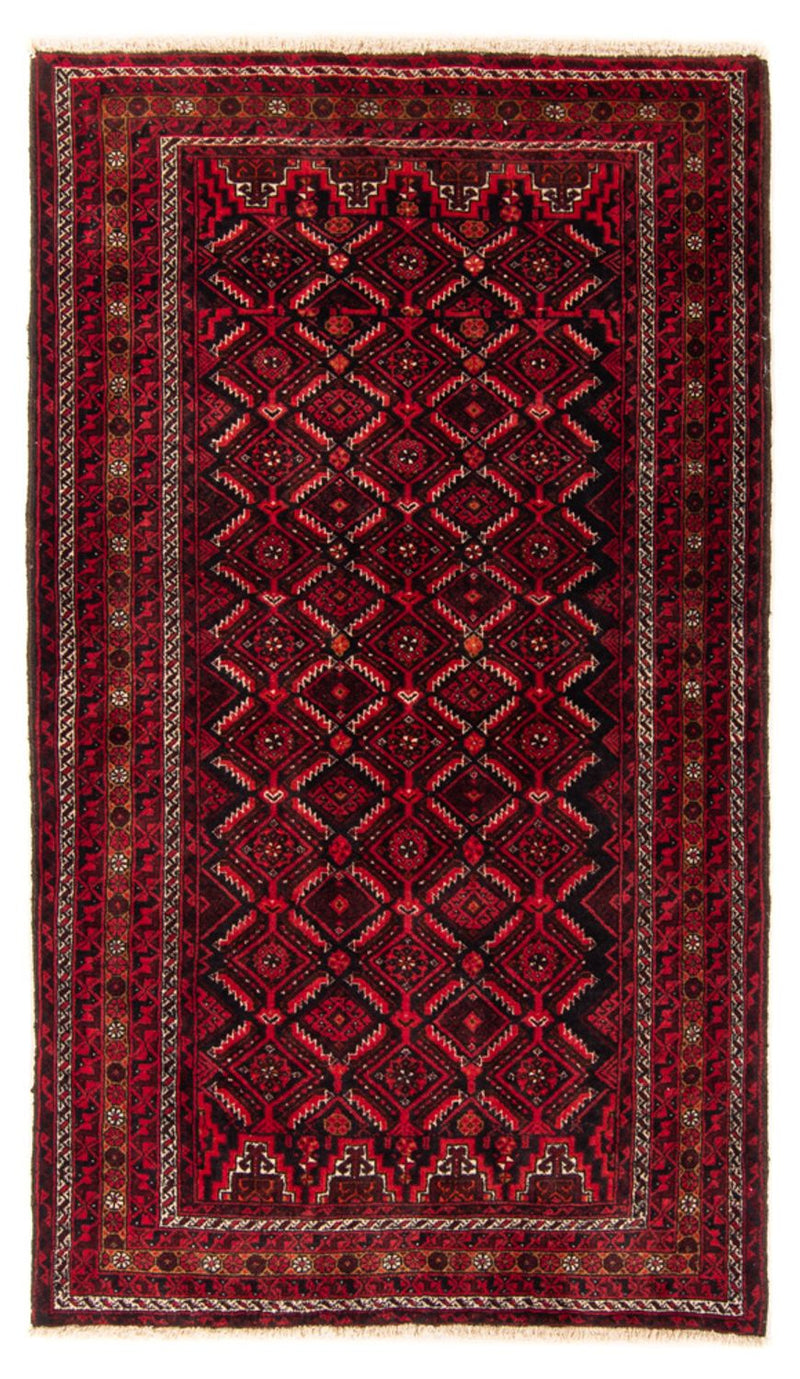 Tapis Belutsch - 182 x 102 cm - bleu foncé