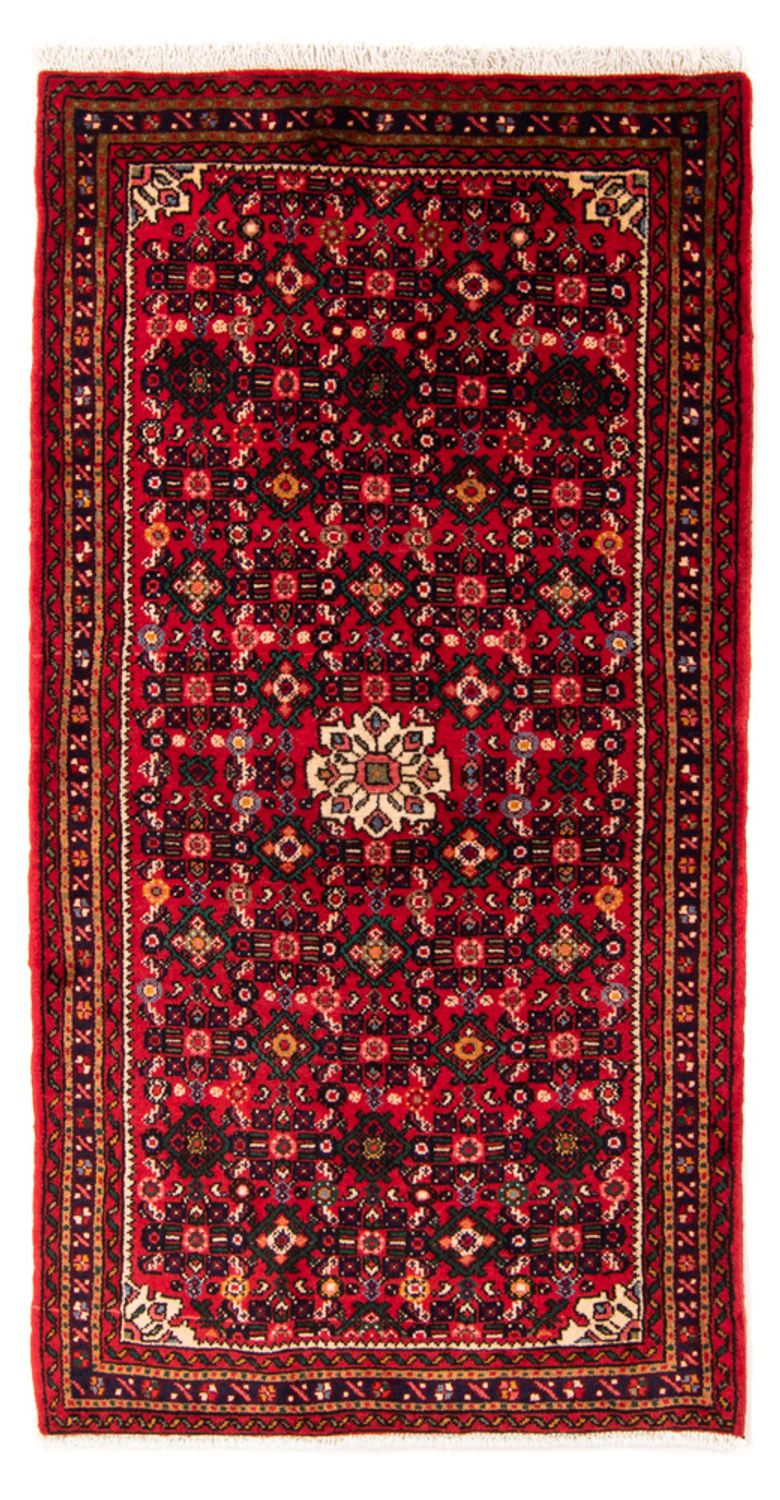 Tapis de couloir Tapis persan - Nomadic - 200 x 110 cm - bleu