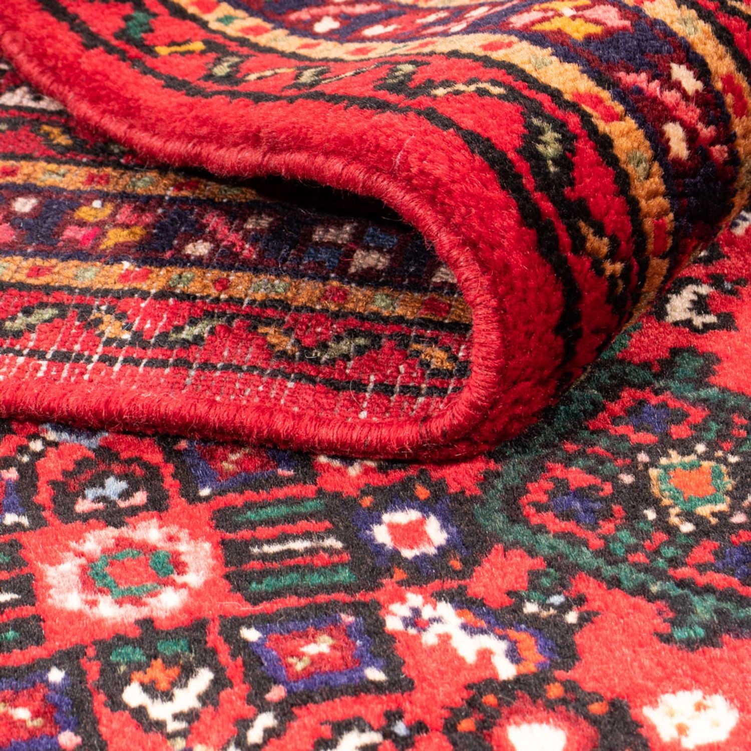 Tapis de couloir Tapis persan - Nomadic - 200 x 110 cm - bleu