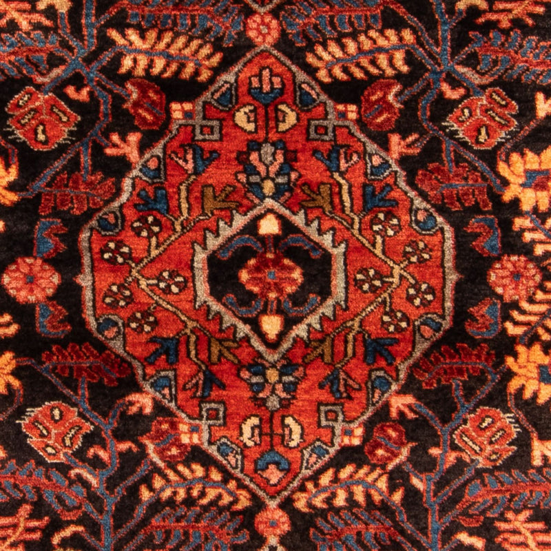 Tapis persan - Nomadic - 196 x 122 cm - bleu foncé