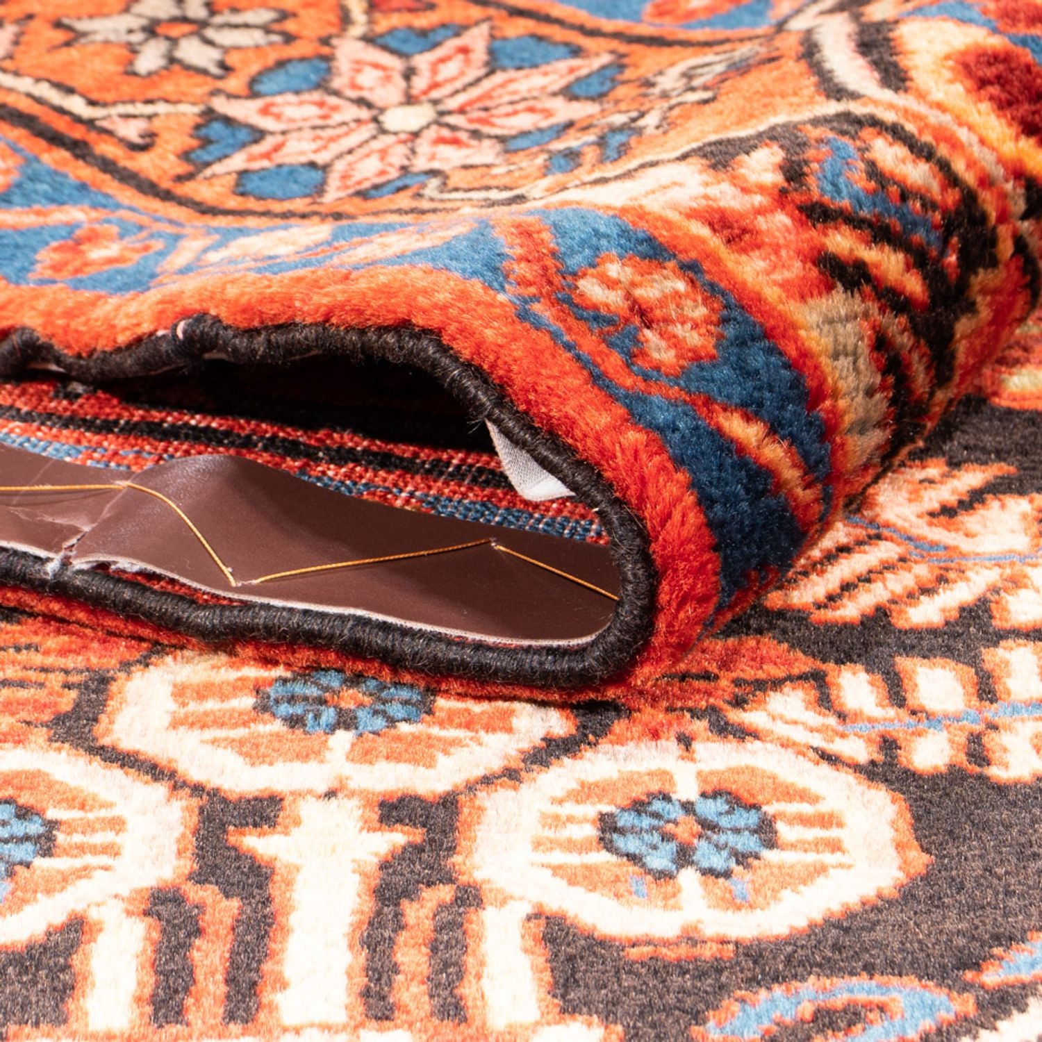 Tapis persan - Nomadic - 196 x 122 cm - bleu foncé