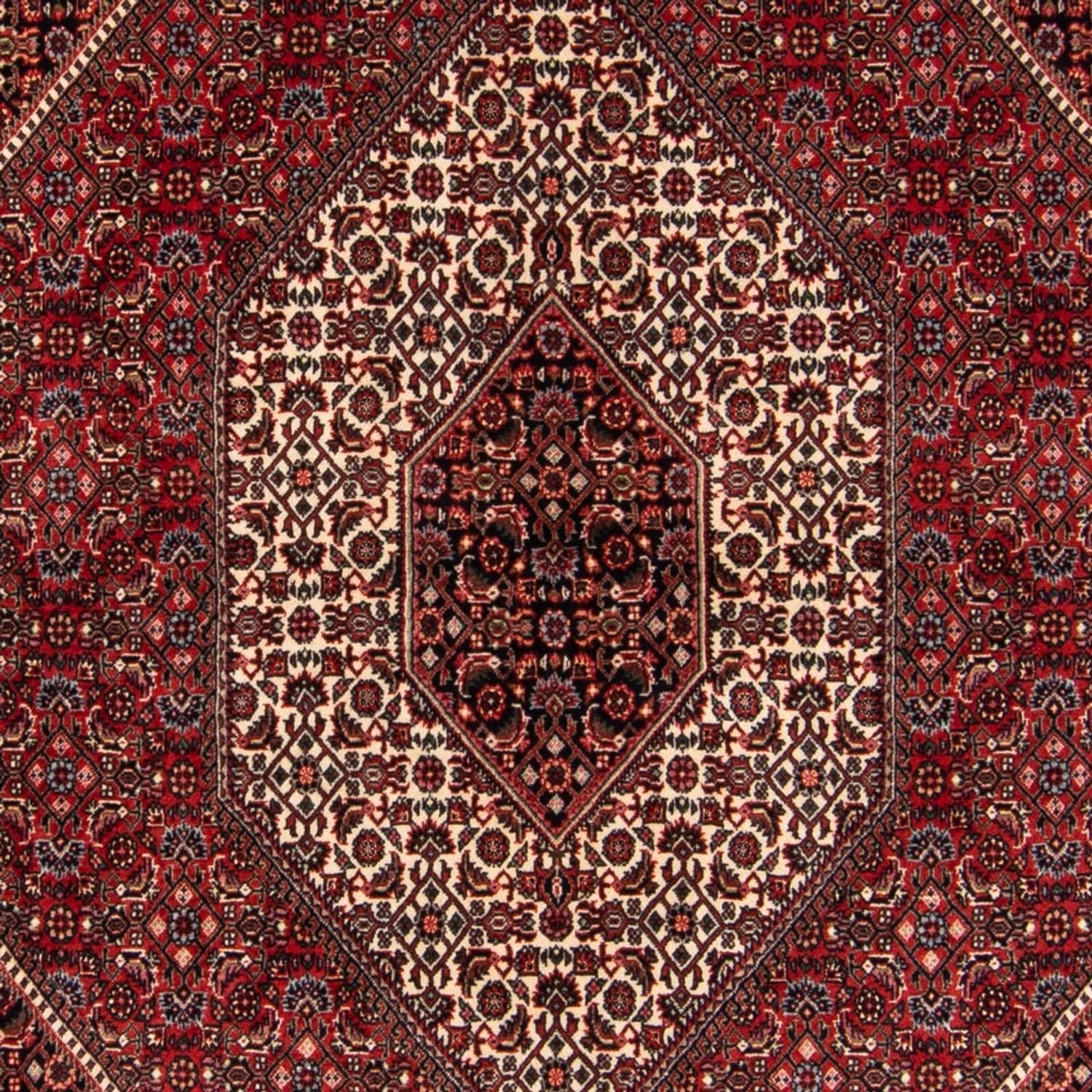 Tapis persan - Bidjar - 224 x 144 cm - rouge