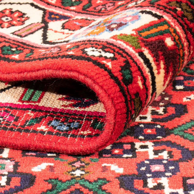 Tapis persan - Nomadic - 198 x 153 cm - rouge