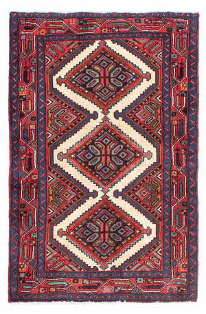 Tapis persan - Nomadic - 116 x 76 cm - multicolore