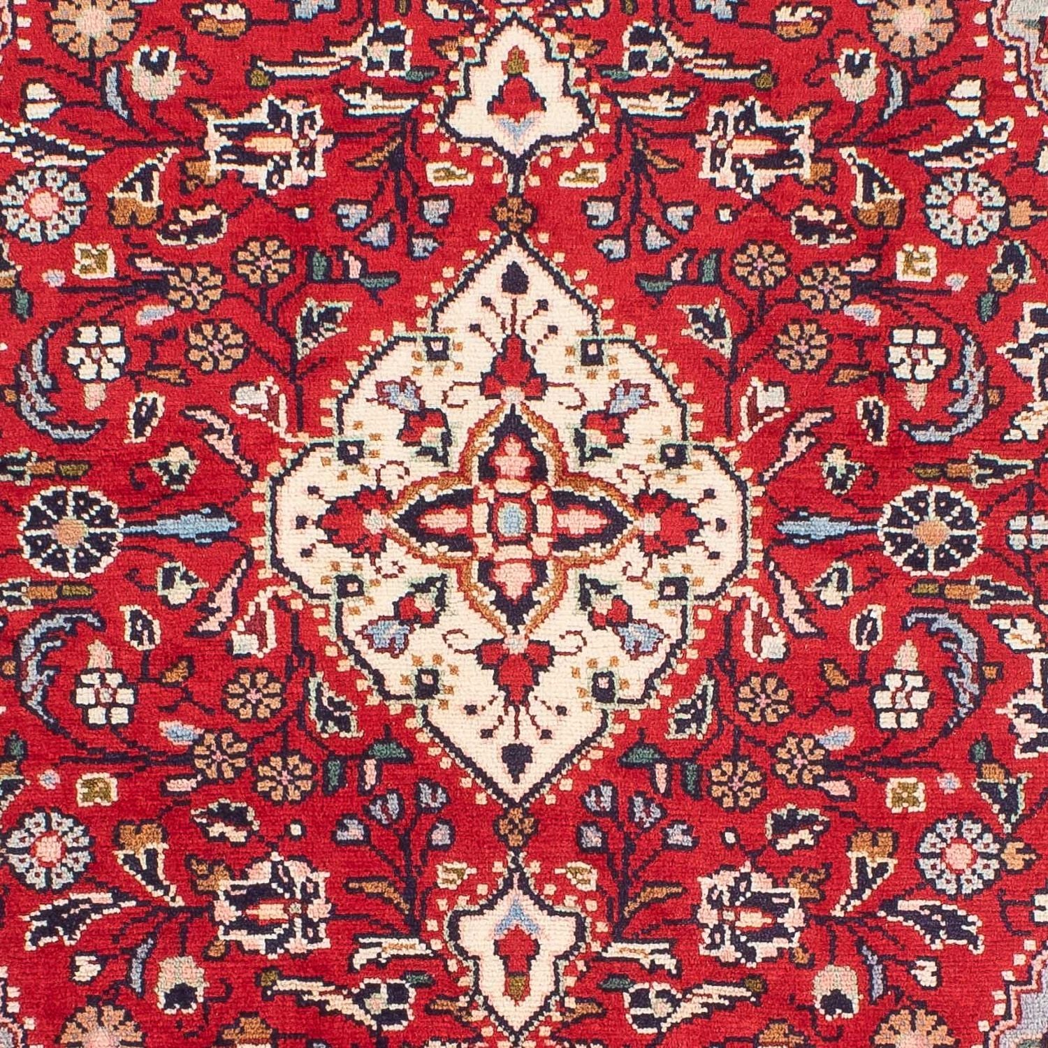 Tapis persan - Classique - 128 x 82 cm - rouge