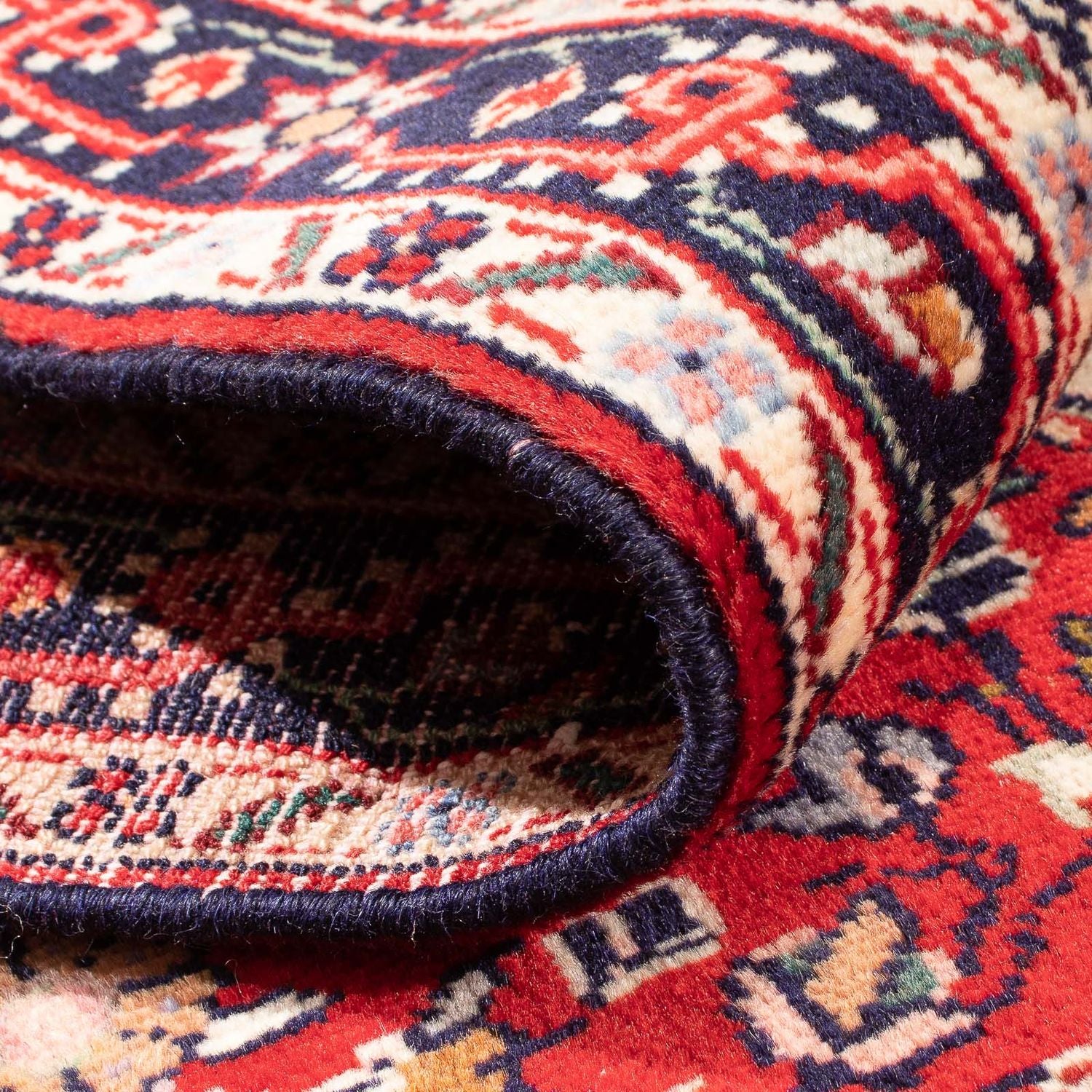 Tapis persan - Classique - 128 x 82 cm - rouge