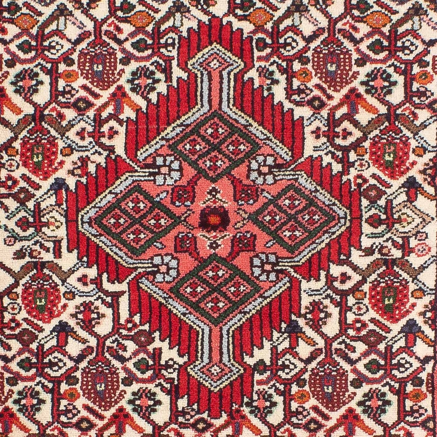 Tapis persan - Nomadic - 120 x 79 cm - beige