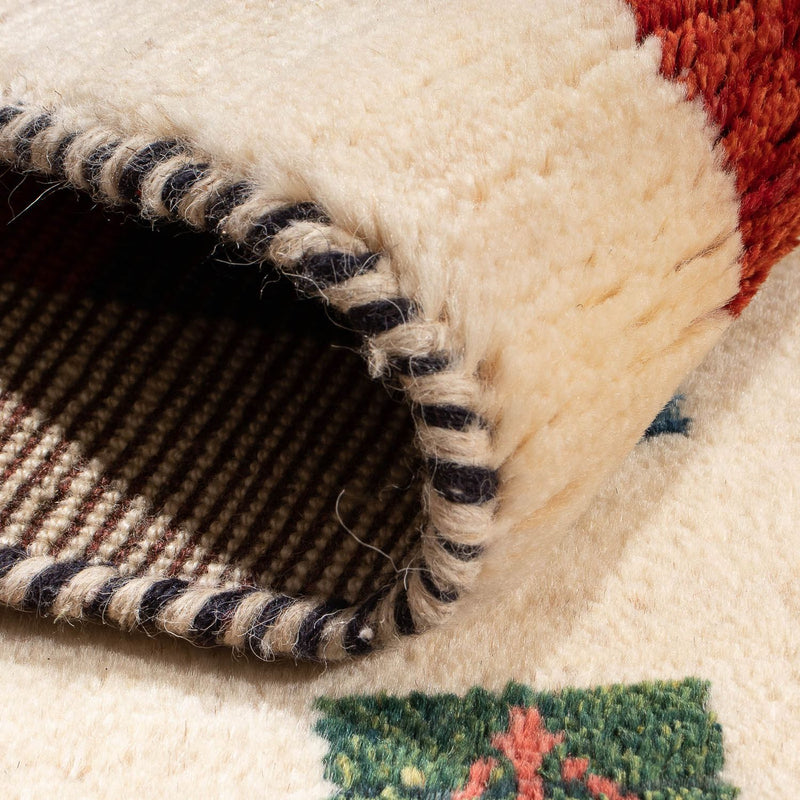 Tapis Gabbeh - Persan - 122 x 76 cm - multicolore