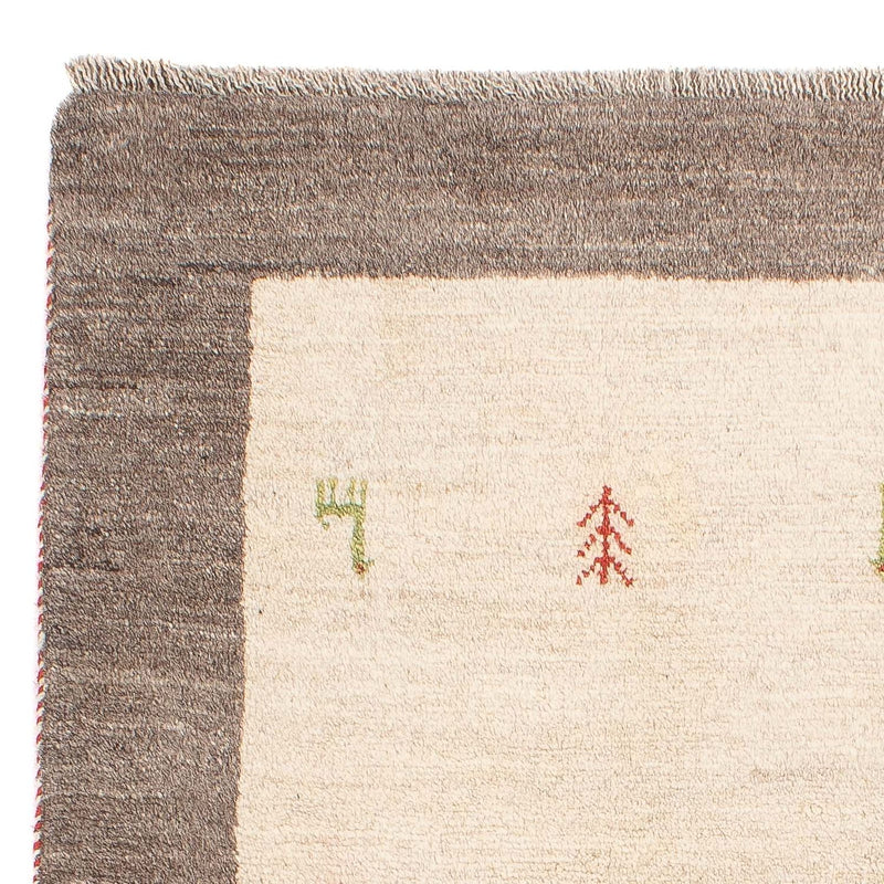 Tapis Gabbeh - Persan - 125 x 77 cm - naturel