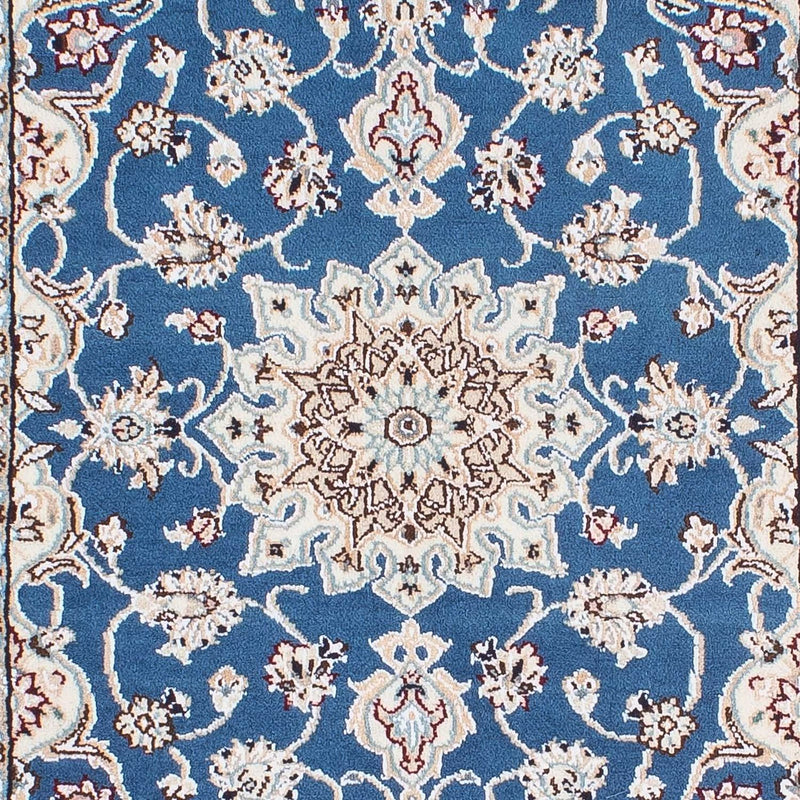 Tapis persan - Nain - Royal - 95 x 67 cm - bleu