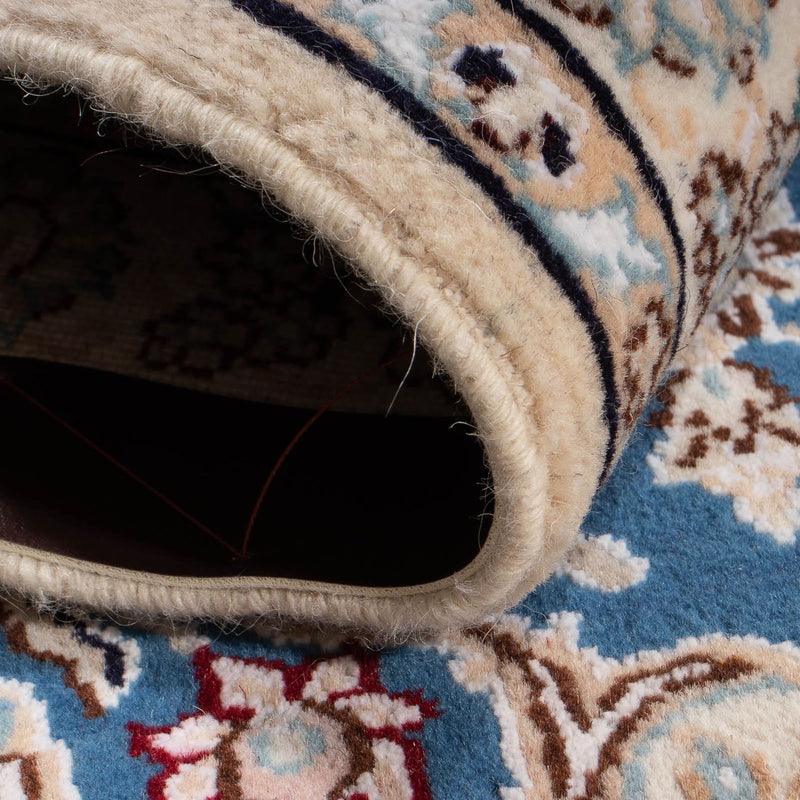 Tapis persan - Nain - Royal - 95 x 67 cm - bleu