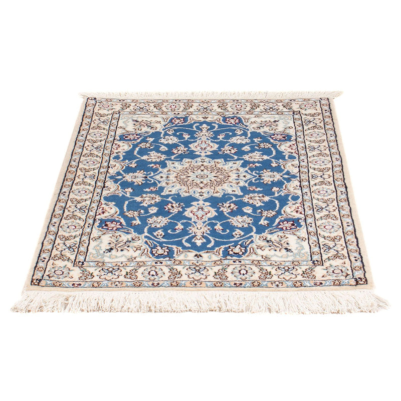 Tapis persan - Nain - Royal - 95 x 67 cm - bleu