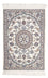 Tapis persan - Nain - Premium - 95 x 63 cm - beige
