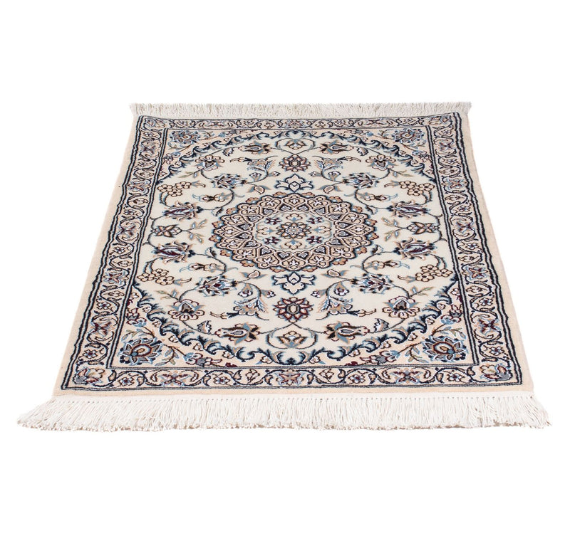 Tapis persan - Nain - Premium - 95 x 63 cm - beige